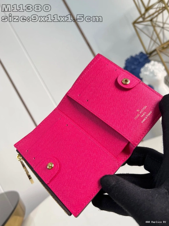 Aaa replica bags Wallet - VUITTON LOUIS Lisa 9*11.5*1.5CM 0804
